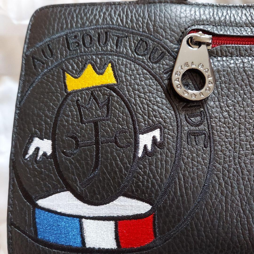 CASTELBAJAC ブラックショルダーバッグ
