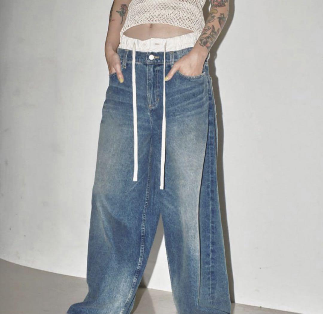 TODAYFUL Layered Waist Denim