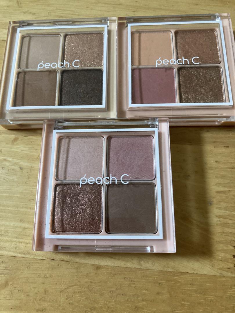 ピーチC アイシャドウパレット 3つパレットセット シーズナルブレンディングアイシャドウパレット - PEACH C