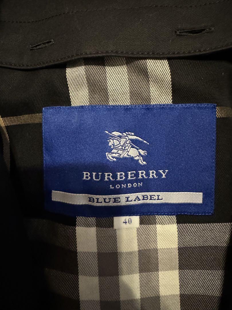 BURBERRY BLUE LABEL トレンチコート 40 バーバリー