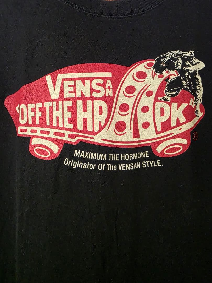 【再値下！】マキシマムザホルモン VENSAN OFF THE HRPK マキシマム ザ ホルモン VENSAN OFF THE HRPKロンTTシャツ