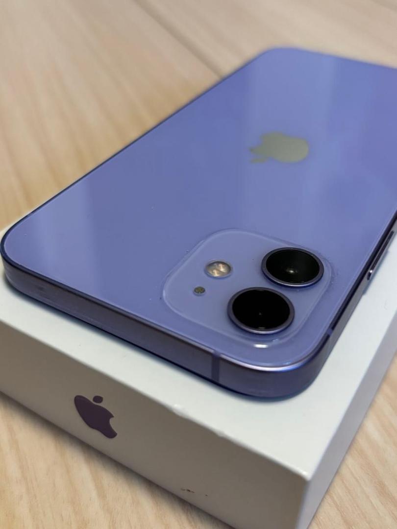 iPhone12 256GB SIMフリー　パープル