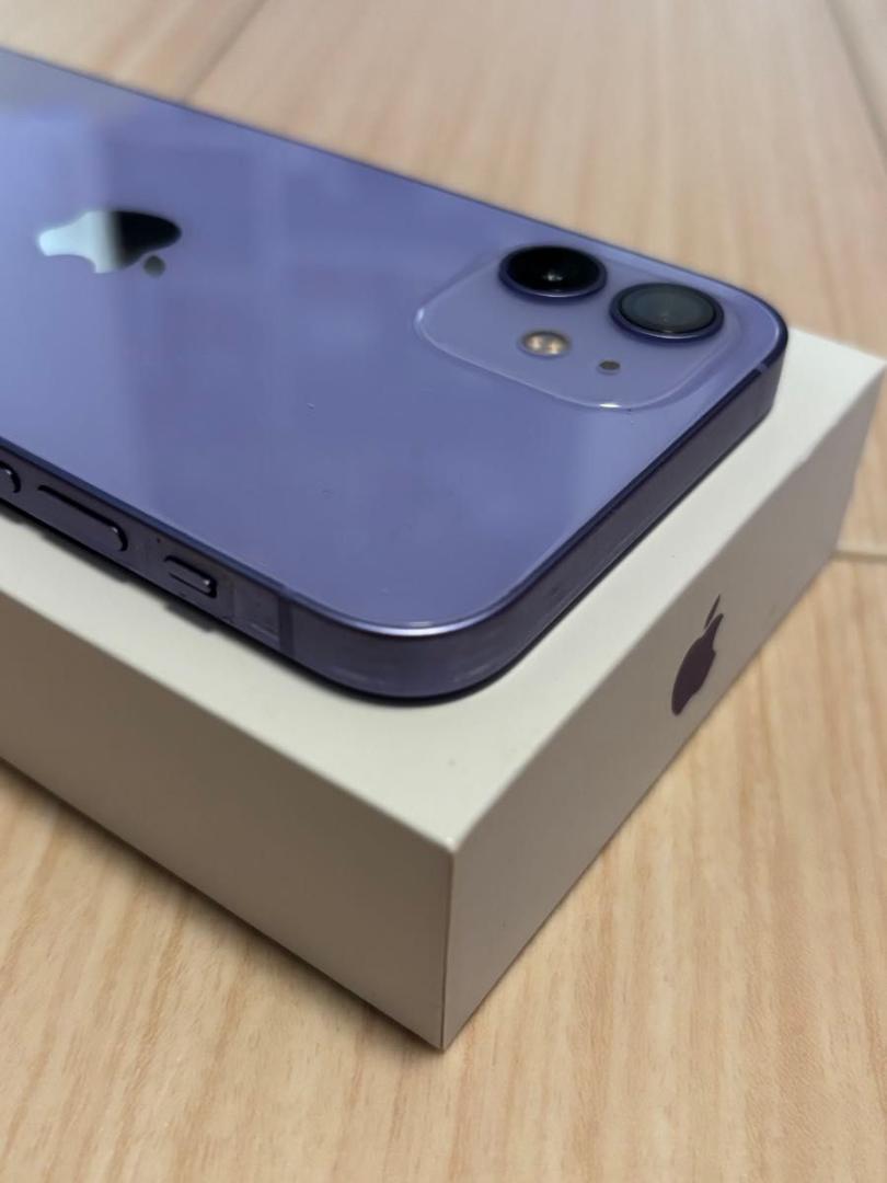 iPhone12 256GB SIMフリー　パープル