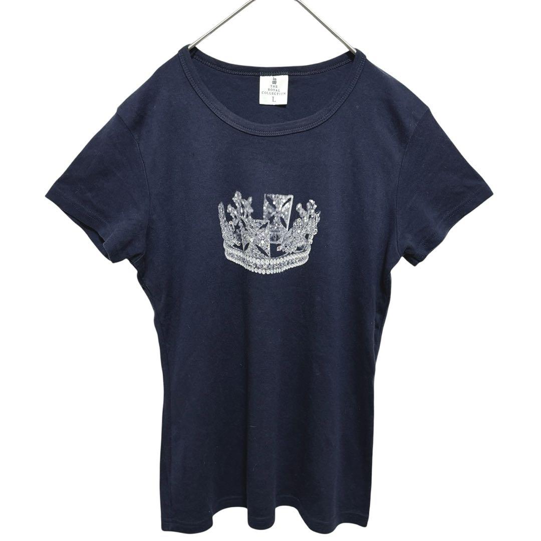 2392【THE ROYAL COLLECTION】Tシャツ 半袖カットソー L