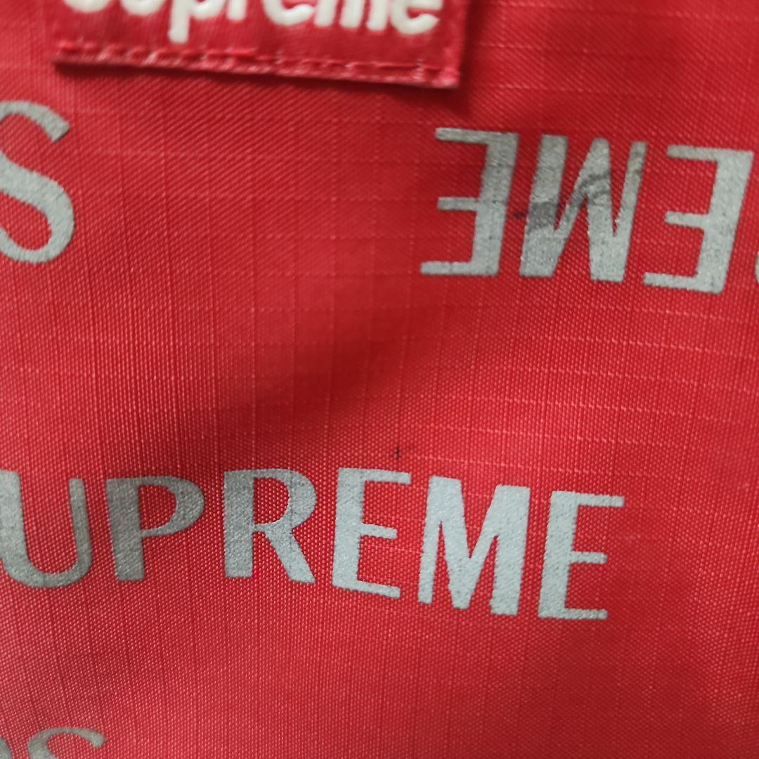 Supreme ボックスロゴ ショルダーバッグ レッド　中古品♪♪