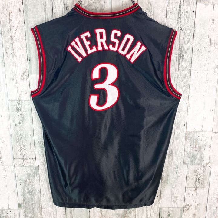 チャンピオン シクサーズ 76ers NBA バスケゲームシャツタンクトップ