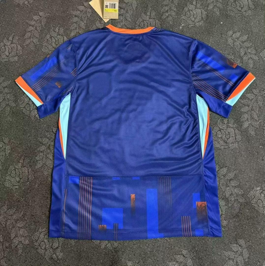 2024 Netherlands Away Jersey オランダ代表 24 アウェイ 半袖