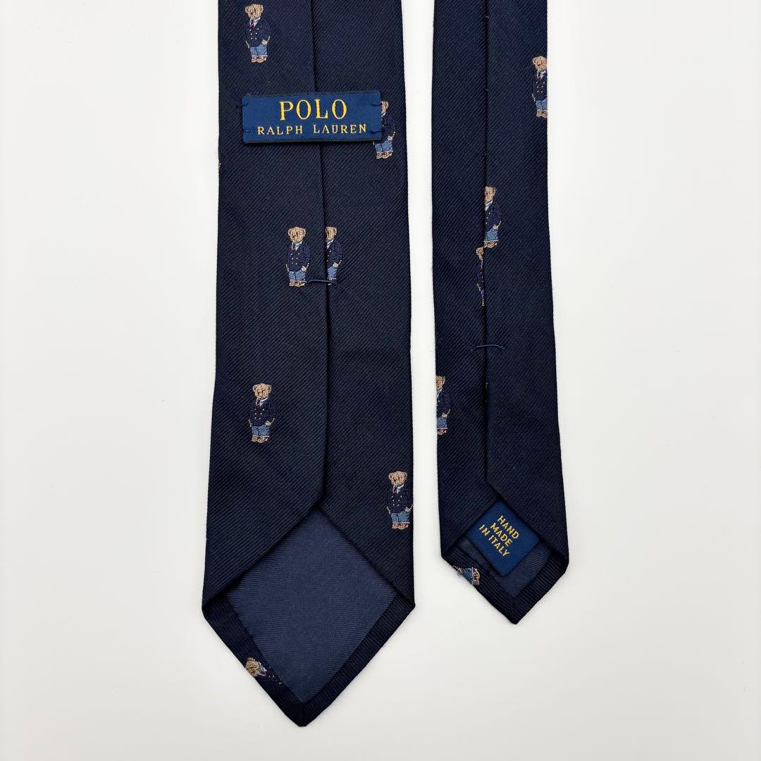 02208 ポロラルフローレン ポロベア ネクタイ ネイビー ナロータイ 02208 ポロラルフローレン ポロベア ネクタイ ネイビー ナロータイ