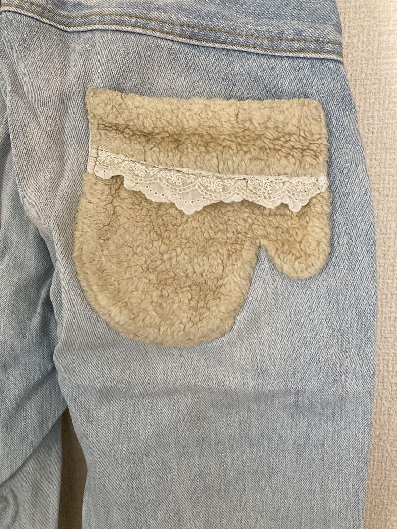 Franche lippee ライトブルー インディゴデニムパンツΩ