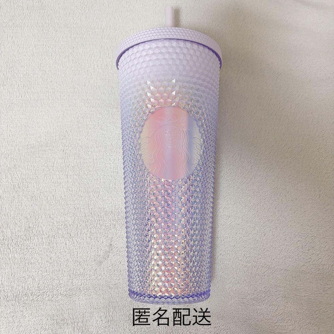 スタバ ホリデー2022ロゴコールドカップタンブラーバンピーパープル710ml