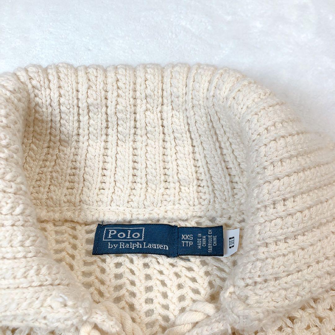新作　希少　完売　RALPH LAUREN ラルフローレン　編み　ウール　ニット