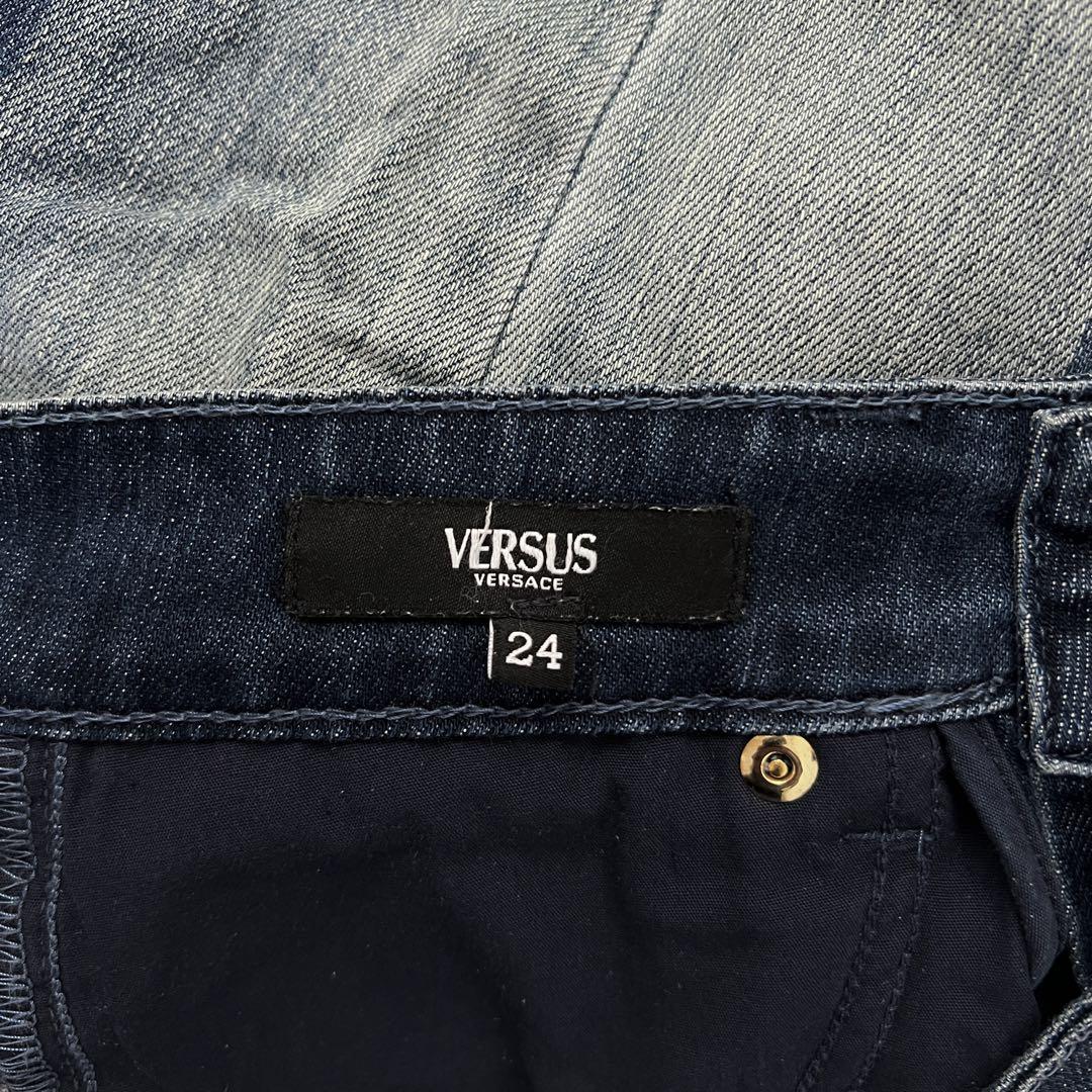 VERSUS VERSACE 12SS バイカラー ジーンズ デニムパンツ - メルカリ