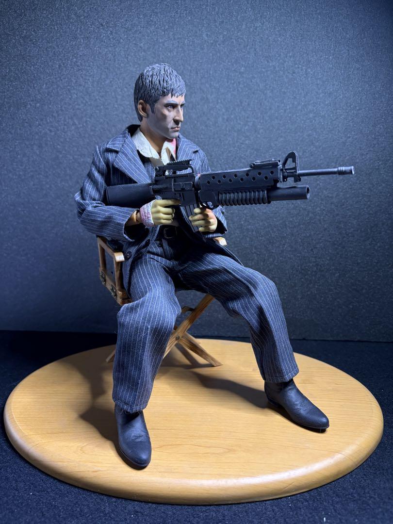 1/12　スカーフェイス　トニー・モンタナ　アル・パチーノ　リメイクリペイント品