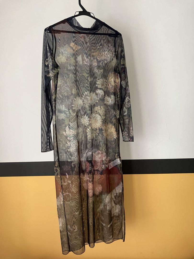 AMERI×THE MET SHEER DRESS