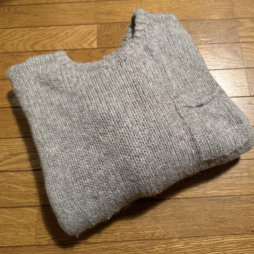 ゴーシュ アルパカウールクルーネックニット