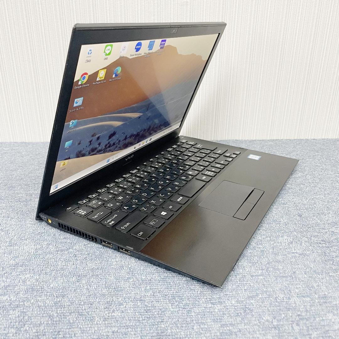VAIO　ノートパソコン　Windows11　オフィス付き　爆速SSD256GB