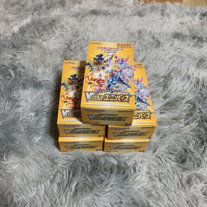 ポケモンカードvstarユニーバス5BOX