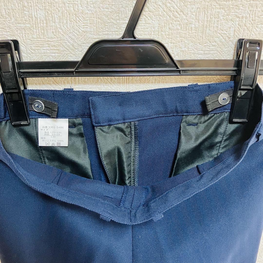フォーマルスーツ ネイビー 130cm 卒園式　男の子