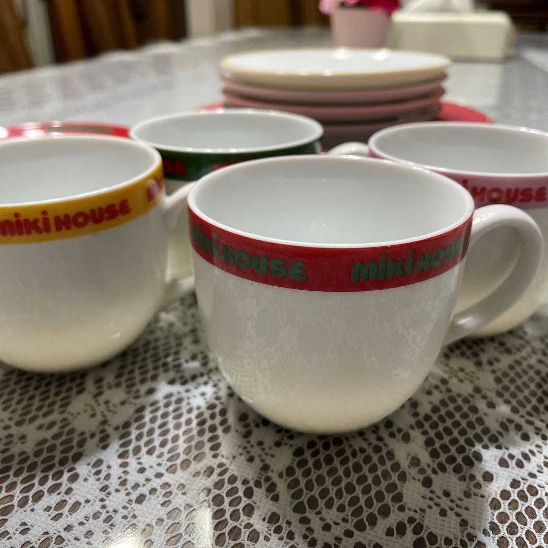 ミキハウス　非売品　カップ　カップソーサー　お皿　4点セット
