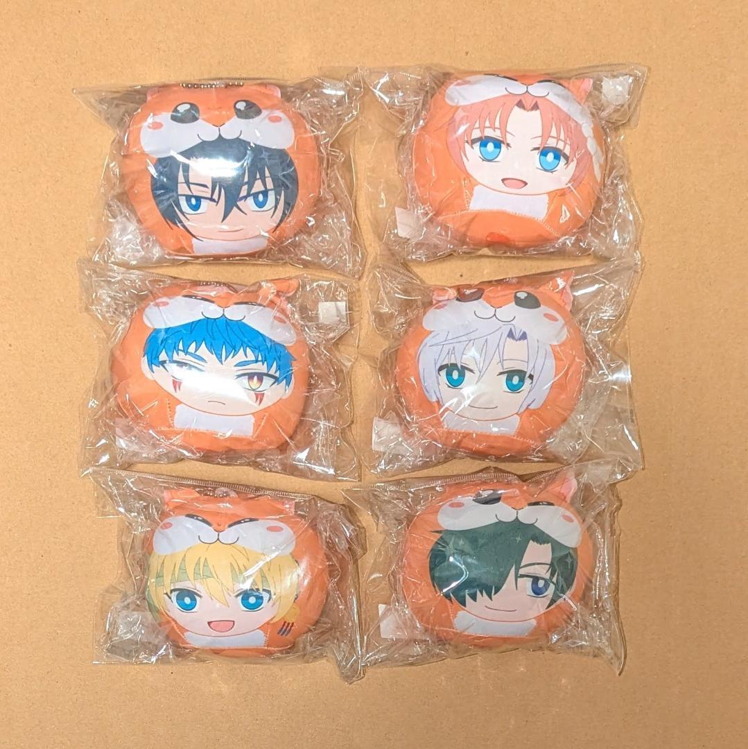 暁のヨナ くじメイト クッションキーホルダー ハク ゼノ ジェハ シンア キジャ