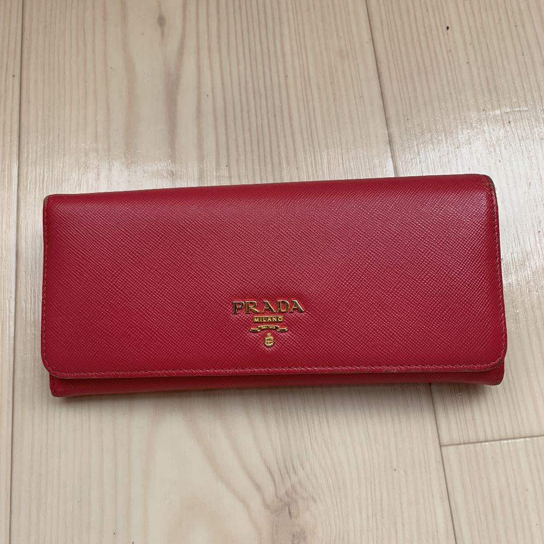 P3 プラダ　長財布 正規品 PRADA プラダ財布 ユニセックス レディース 二つ折り長
