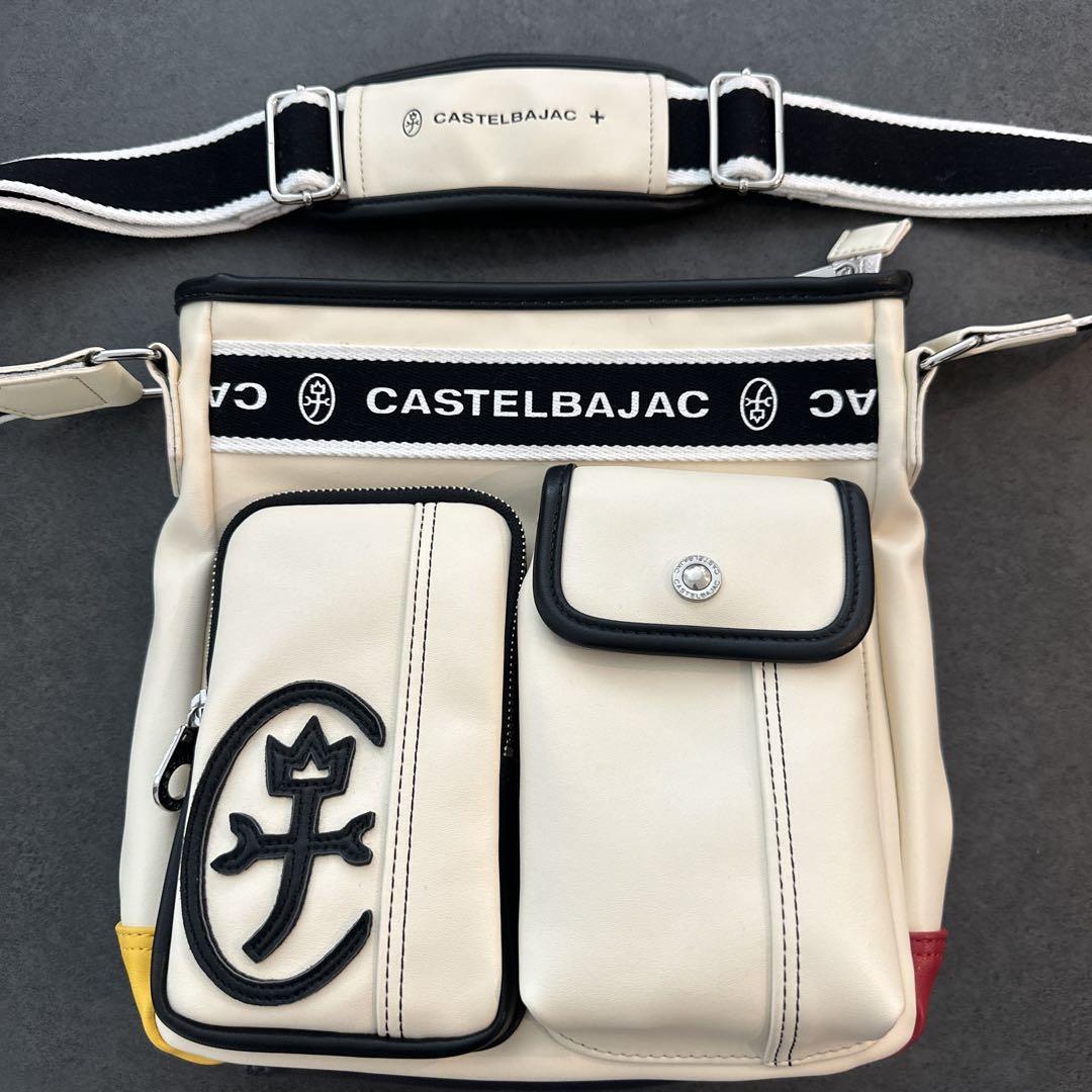 CASTELBAJAC ショルダーバッグ ホワイトバッグ