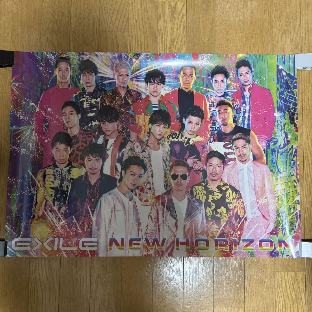 EXILE NEW HORIZON B2クリアポスター - メルカリ