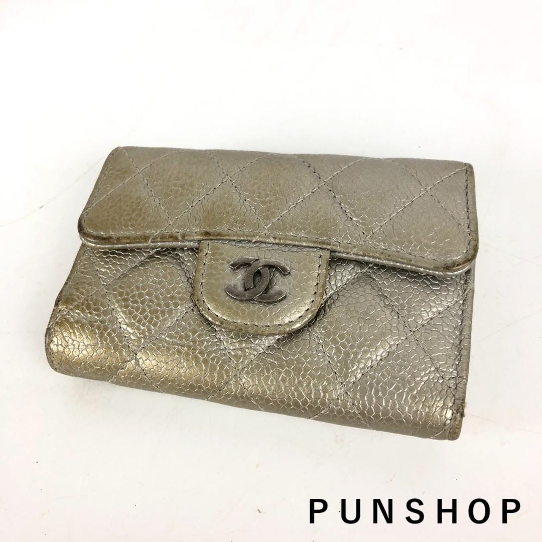 選ぶなら シャネル CHANEL マトラッセ シルバー キーケース ココマーク 小物