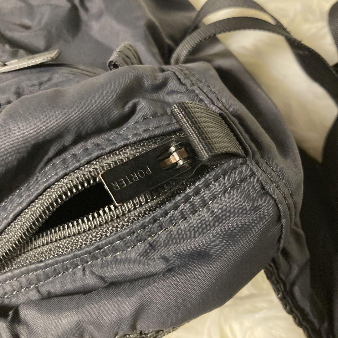 【美品】PORTER ボディバッグ ダークネイビー