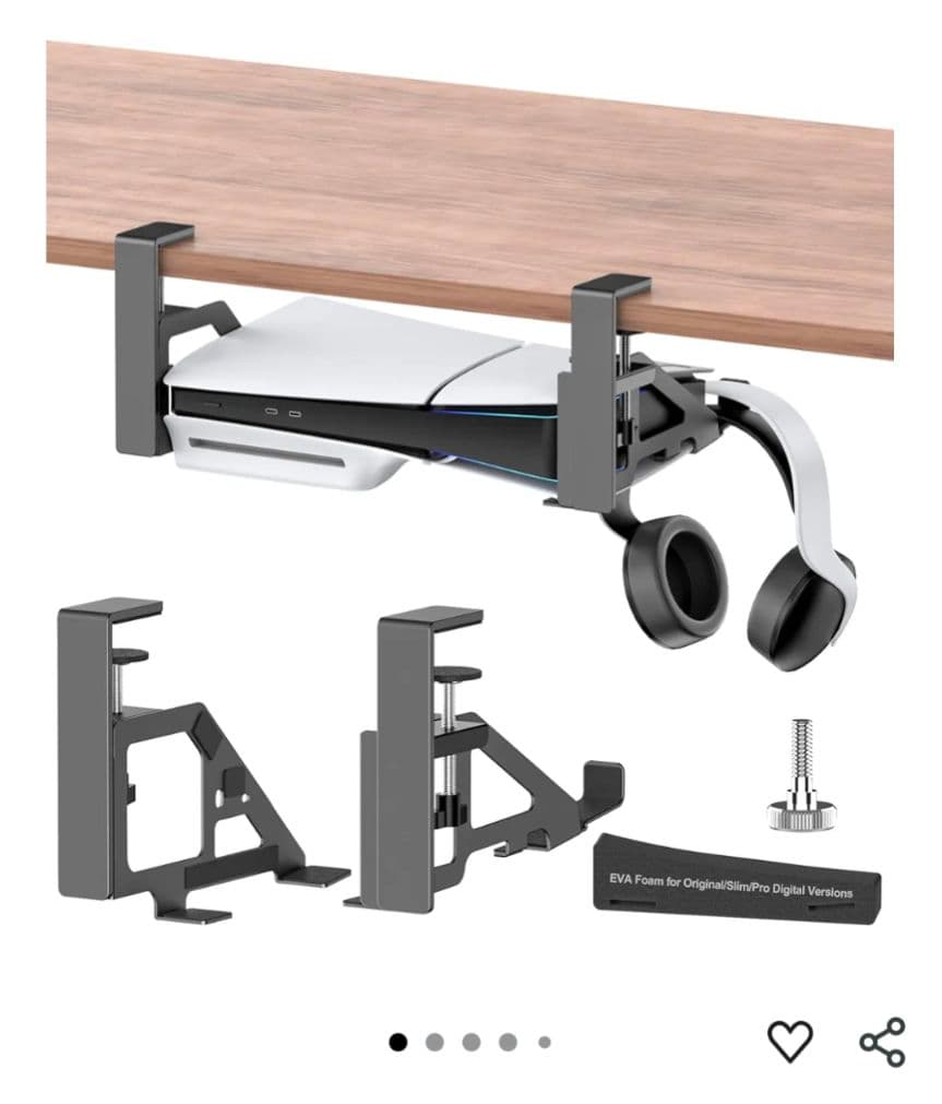 PlayStation 5 Digital Edition マウントホルダー目立った傷や汚れなし UP786_INFO