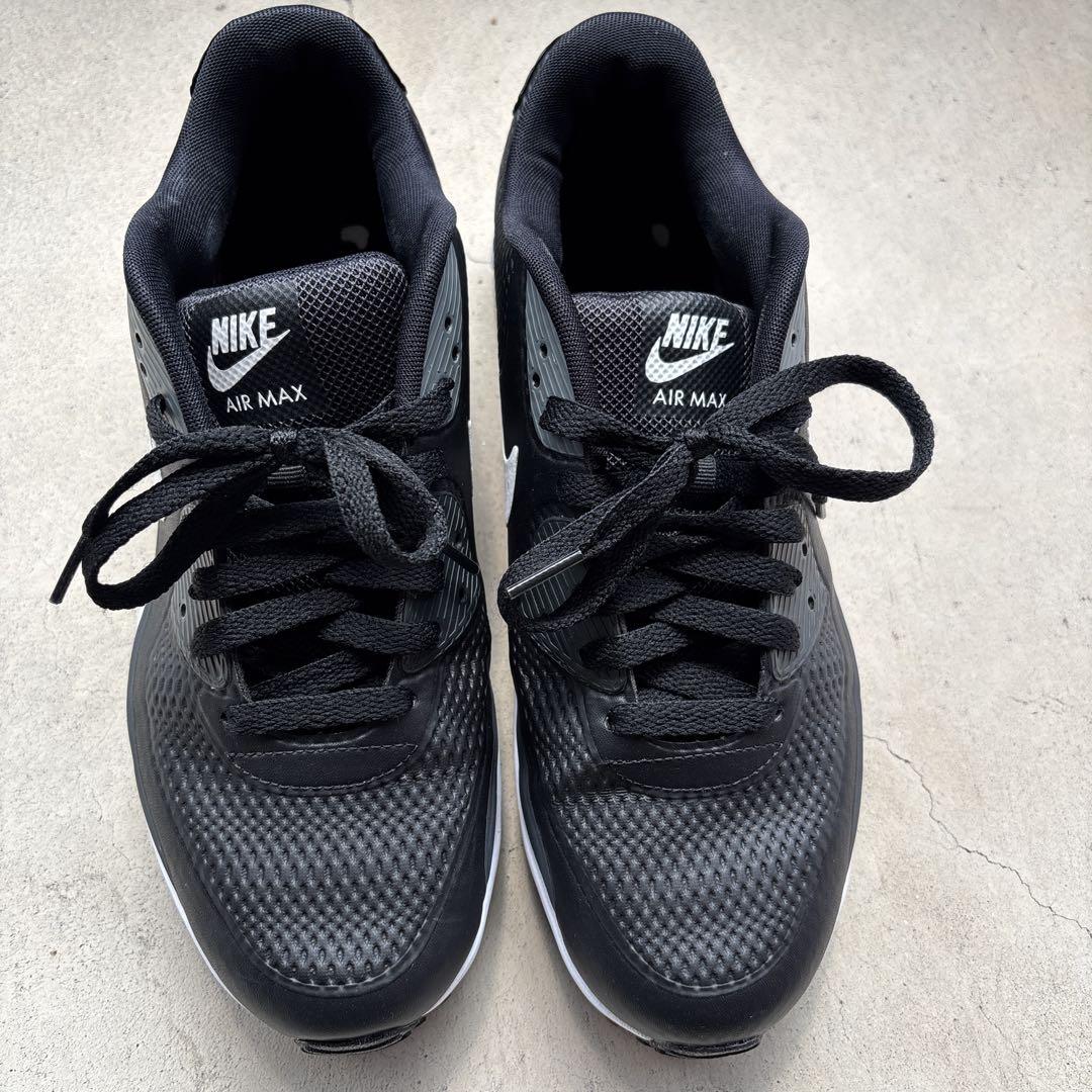 Nike Air Max ブラックシューズ - メルカリ
