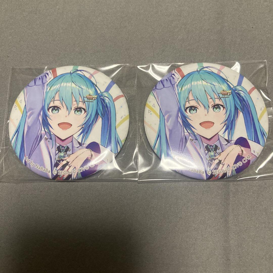 プロセカ クリエイターズフェスタ 缶バッジ 宵崎奏 初音ミク 朝比奈まふゆ プロセカ クリエイターズフェスタ 缶バッジ 宵崎奏 初音ミク