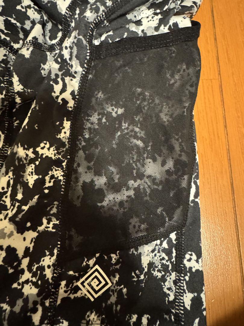 eldoreso エルドレッソ ブラック・ホワイト迷彩 ショートパンツ S
