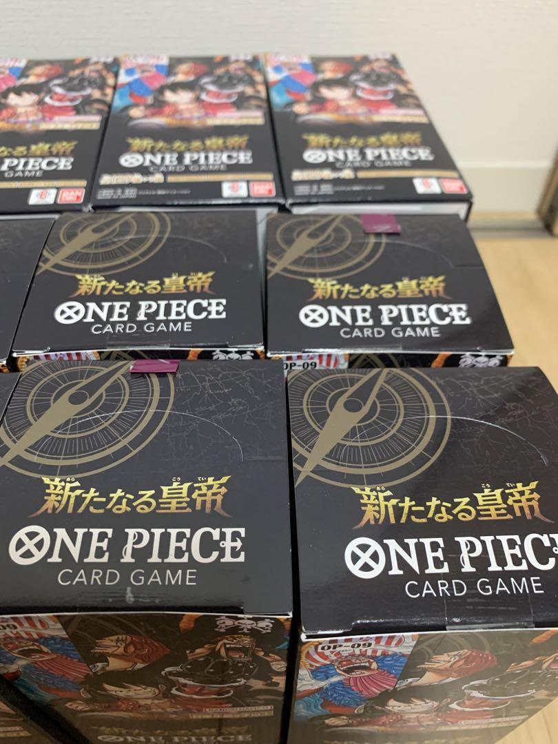 ワンピースカード　新たなる皇帝 18box テープ付き