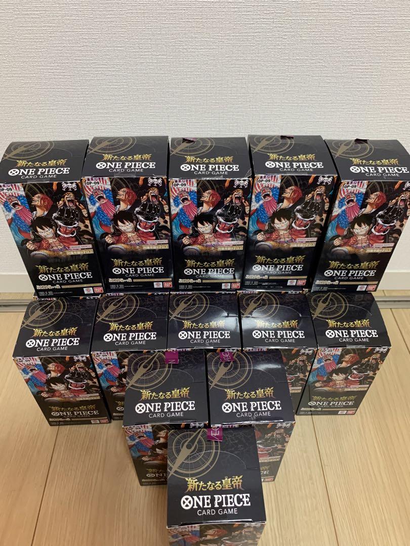 ワンピースカード　新たなる皇帝 18box テープ付き