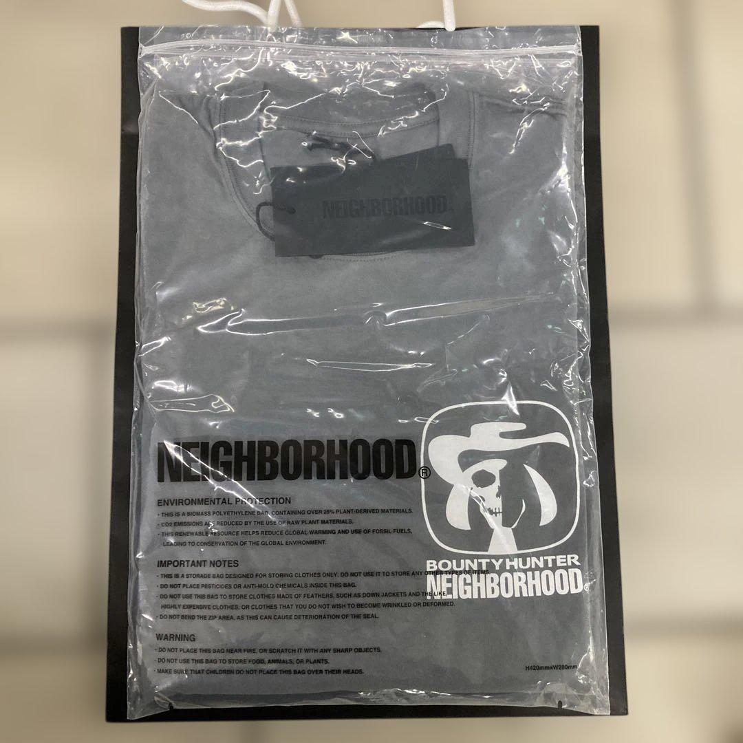 NEIGHBORHOOD x BOUNTY HUNTER Tee LS 灰色 L