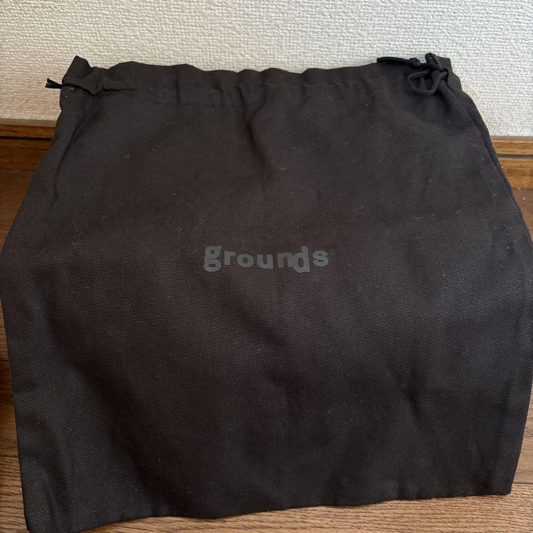 【boy 断捨離中 】grounds スニーカー　袋付き