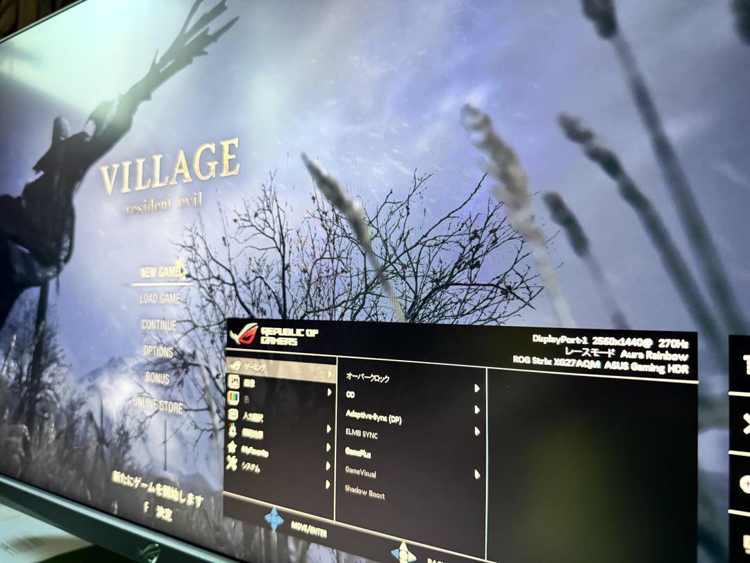 ASUS ROG Strix XG27AQM 270Hz 27インチ WQHD