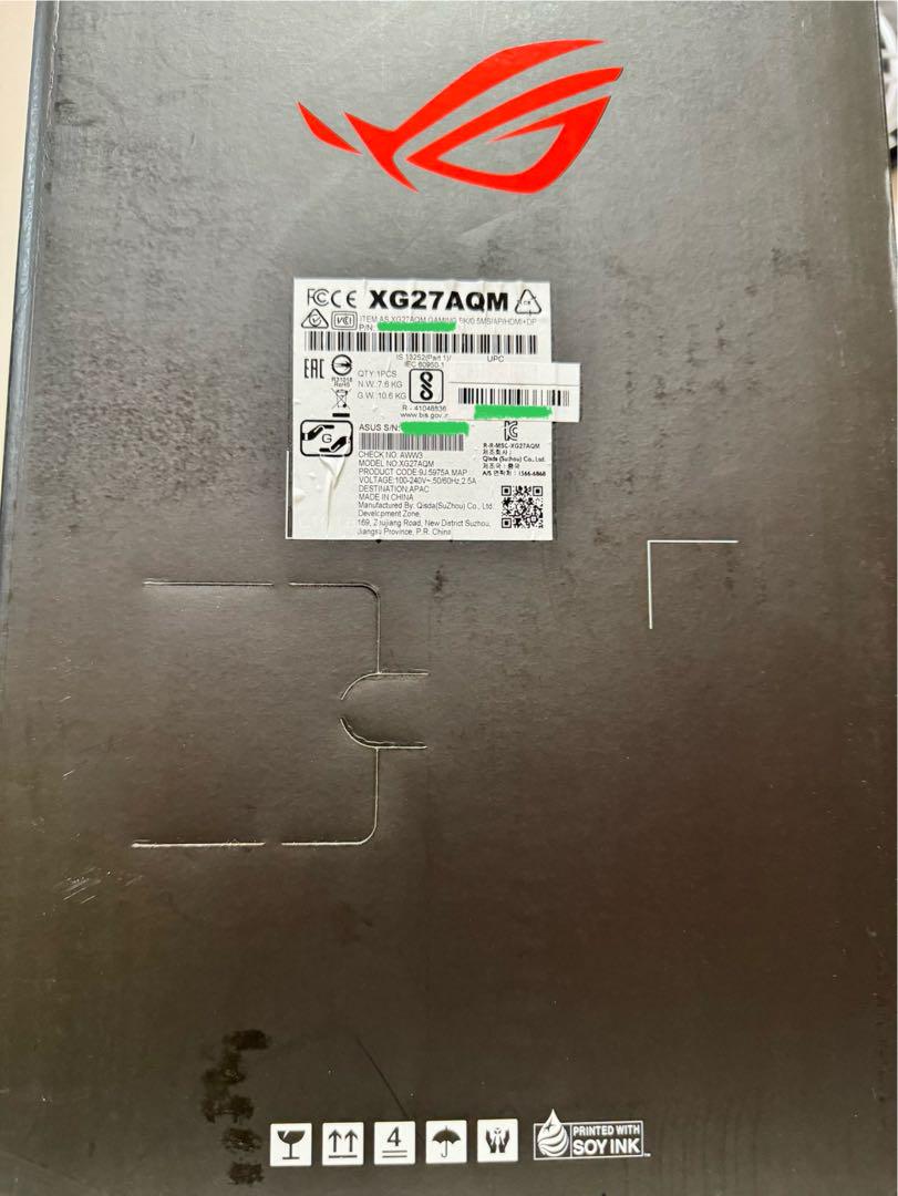 ASUS ROG Strix XG27AQM 270Hz 27インチ WQHD