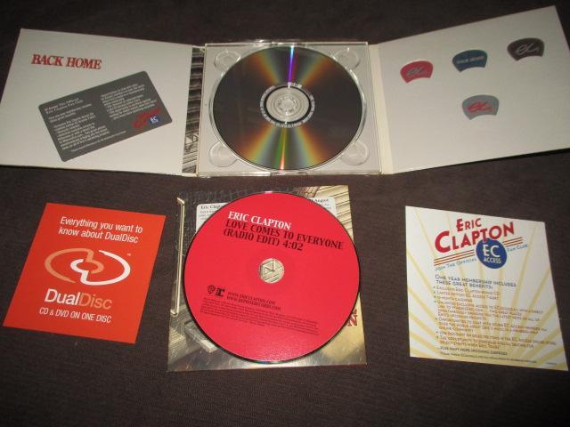 Eric Clapton Back Home DualDisc (限定盤送料込）