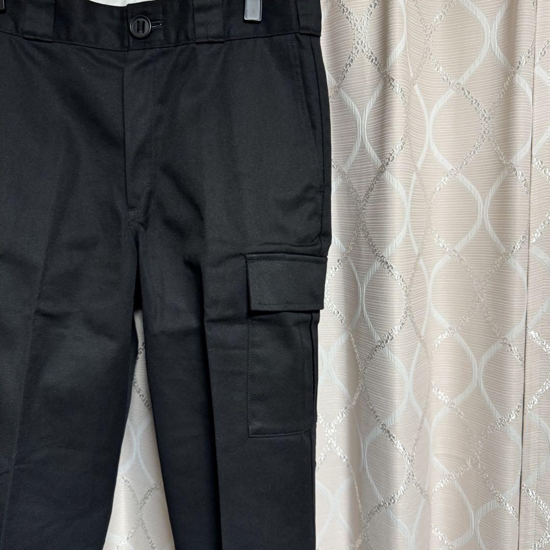 ディッキーズDickiesカーゴパンツ チノパン 34黒ブラックロンハーマン別注