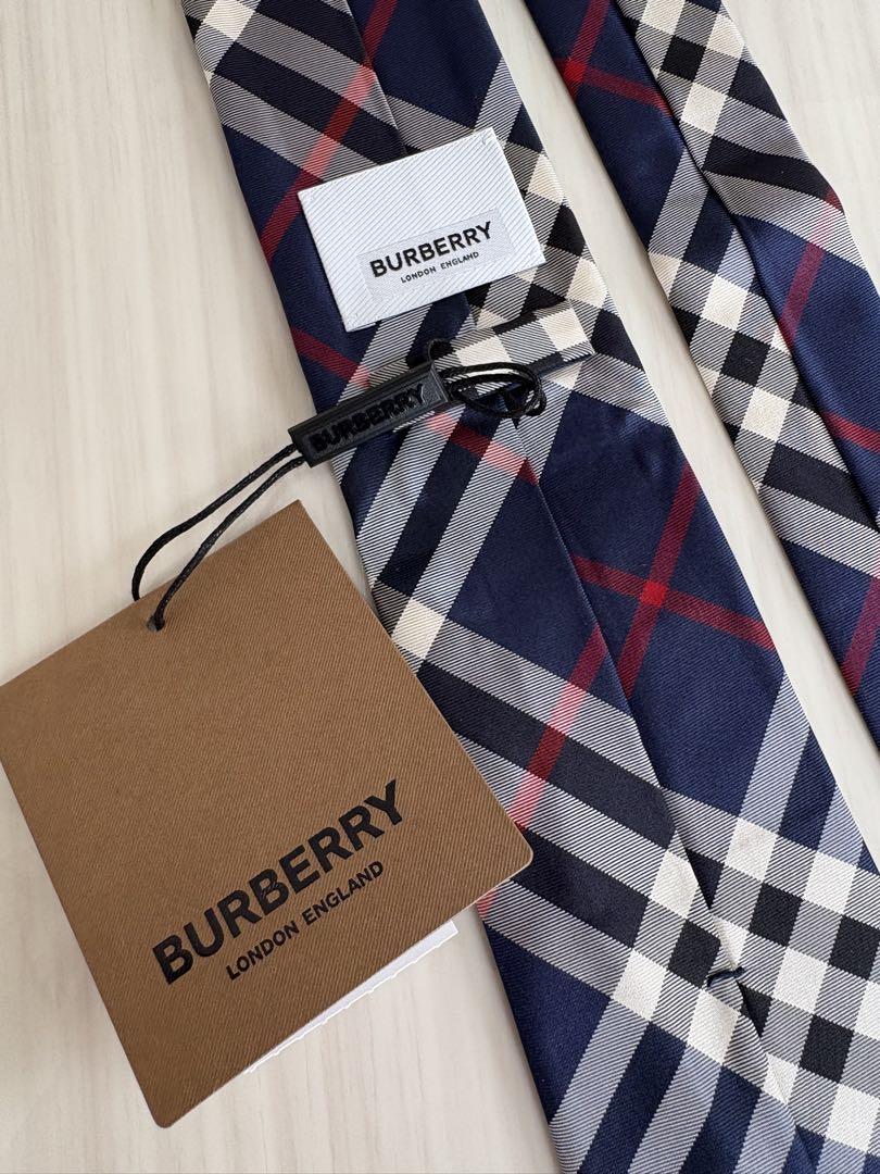TIANA　BURBERRY チェック柄 ネクタイ