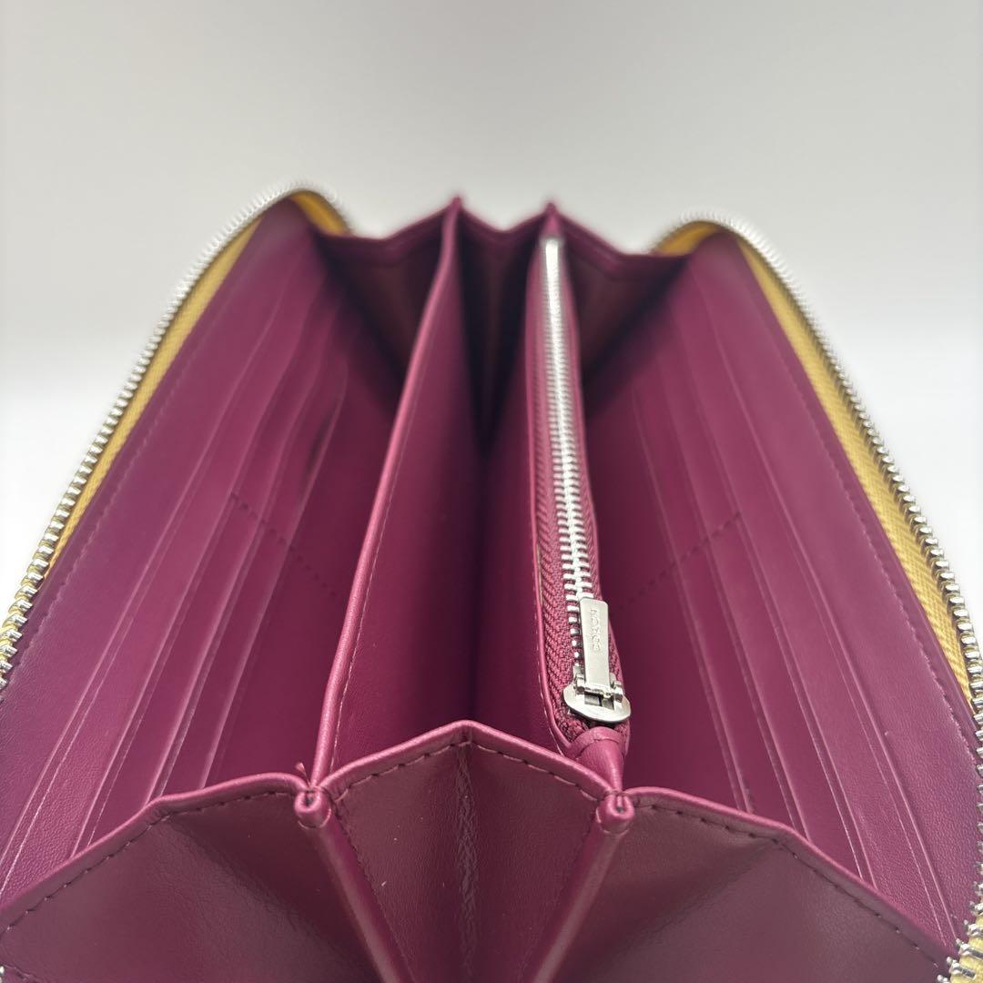 新品未使用】COACH/コーチ長財布 CW778 イエロー - メルカリ