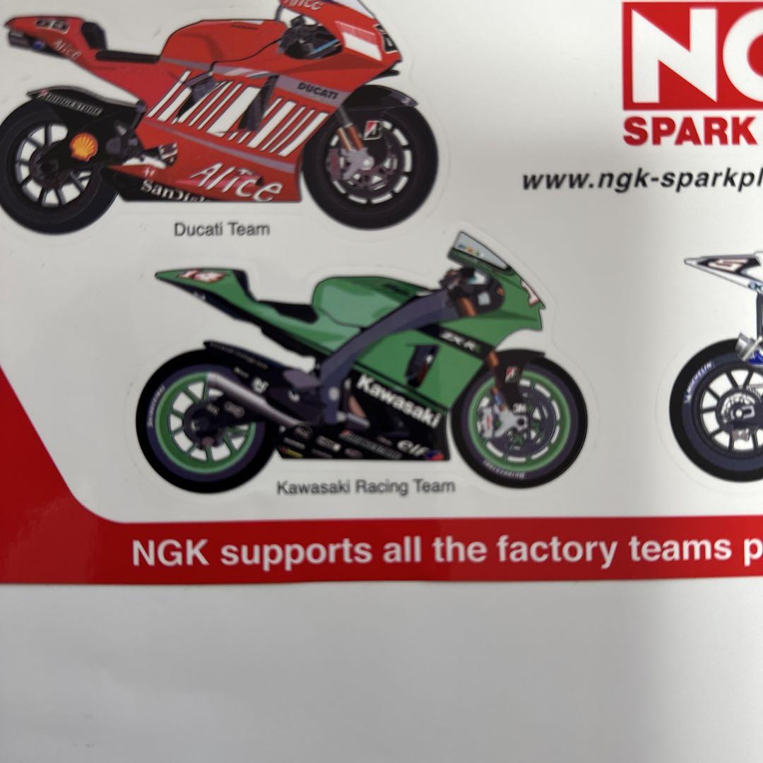 オートバイステッカーNGK新品正規品1枚 - メルカリ
