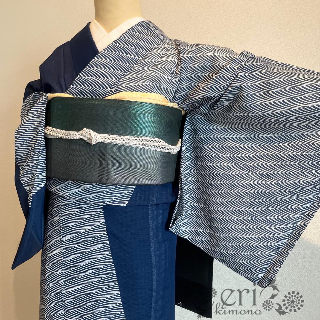高級お仕立て上がり浴衣単品【Ummm. 一秀グラデーション