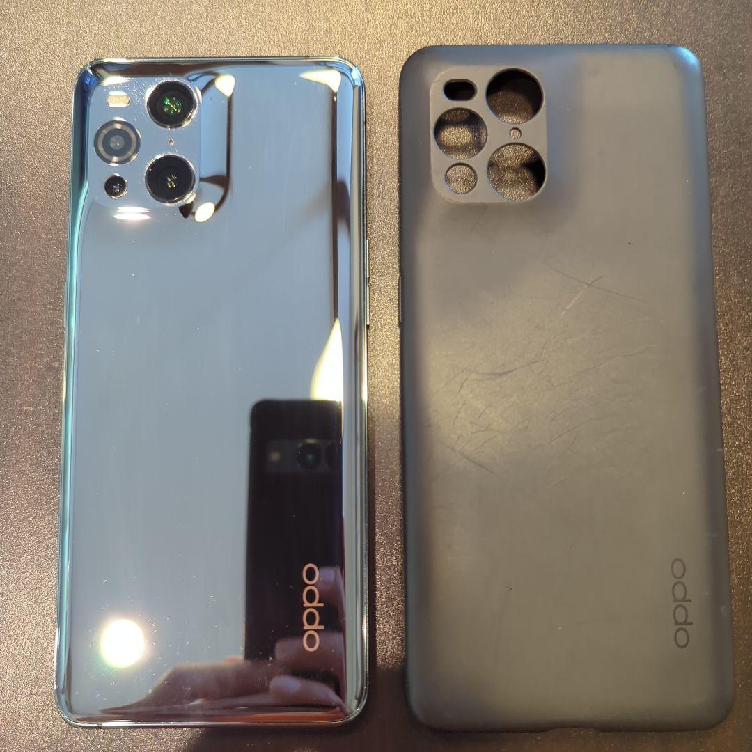 OPPO オッポ FindX3Pro5G グロスブラック SIMフリー（超美品