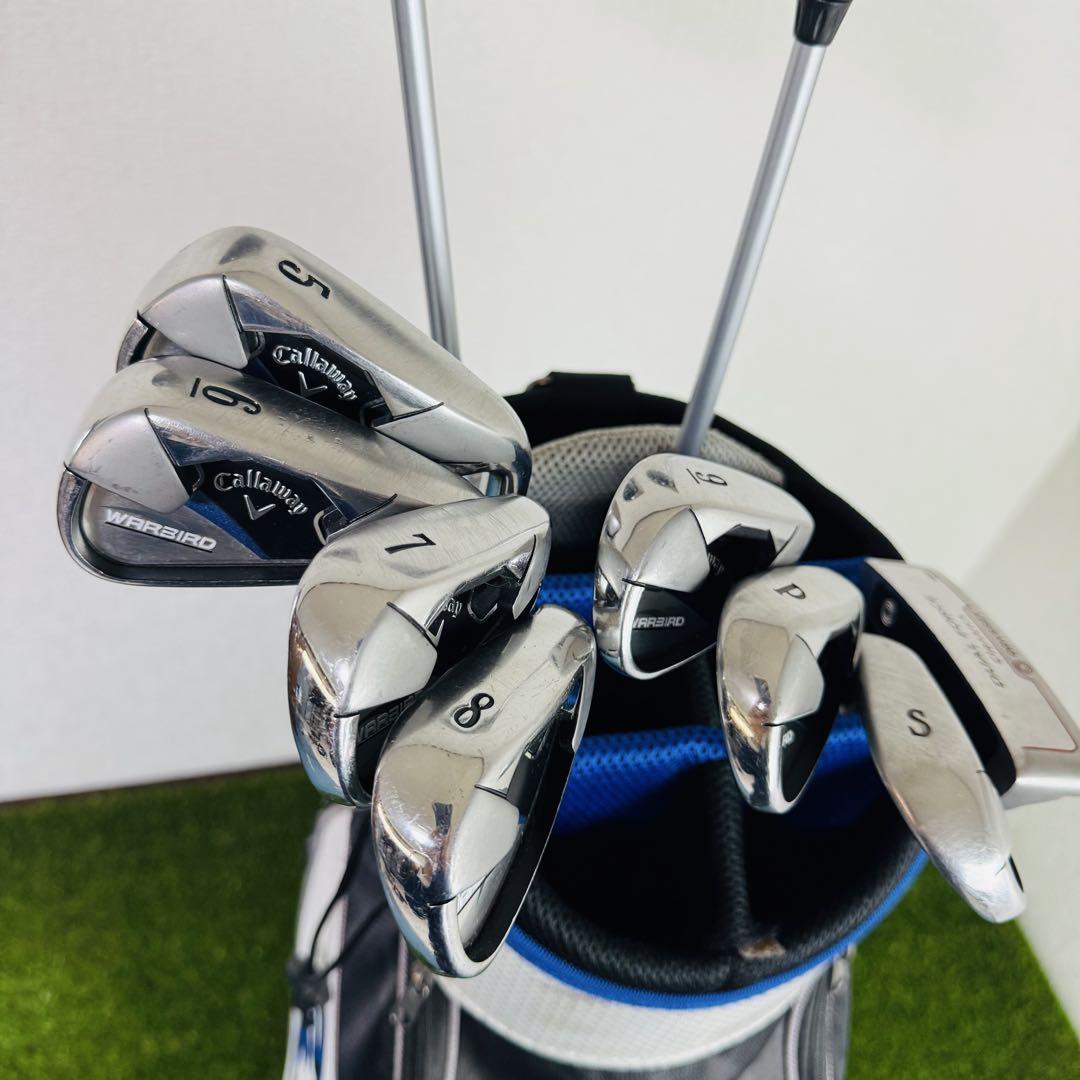 【初心者男性用】Callaway WARBIRD ゴルフクラブセット おまけ付き