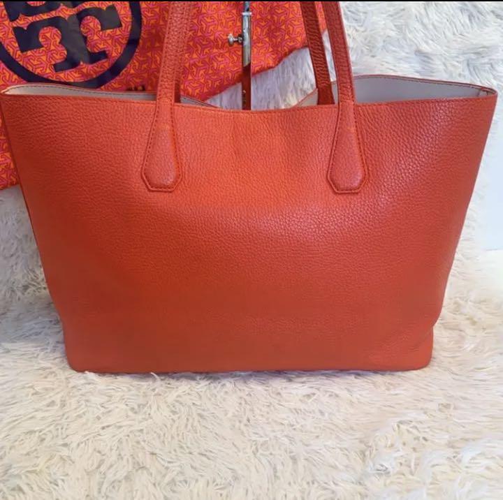 在庫格安 美品 トリーバーチ トートバッグ 肩掛け可 大容量 A4収納可 赤 hHQ9p-m72817354062 人気SALE格安