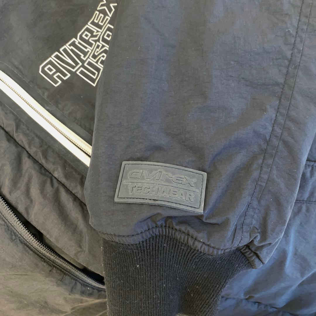 アビレックス AVIREX フライトジャケット 黒 M アビレックス AVIREX フライトジャケット 黒 M