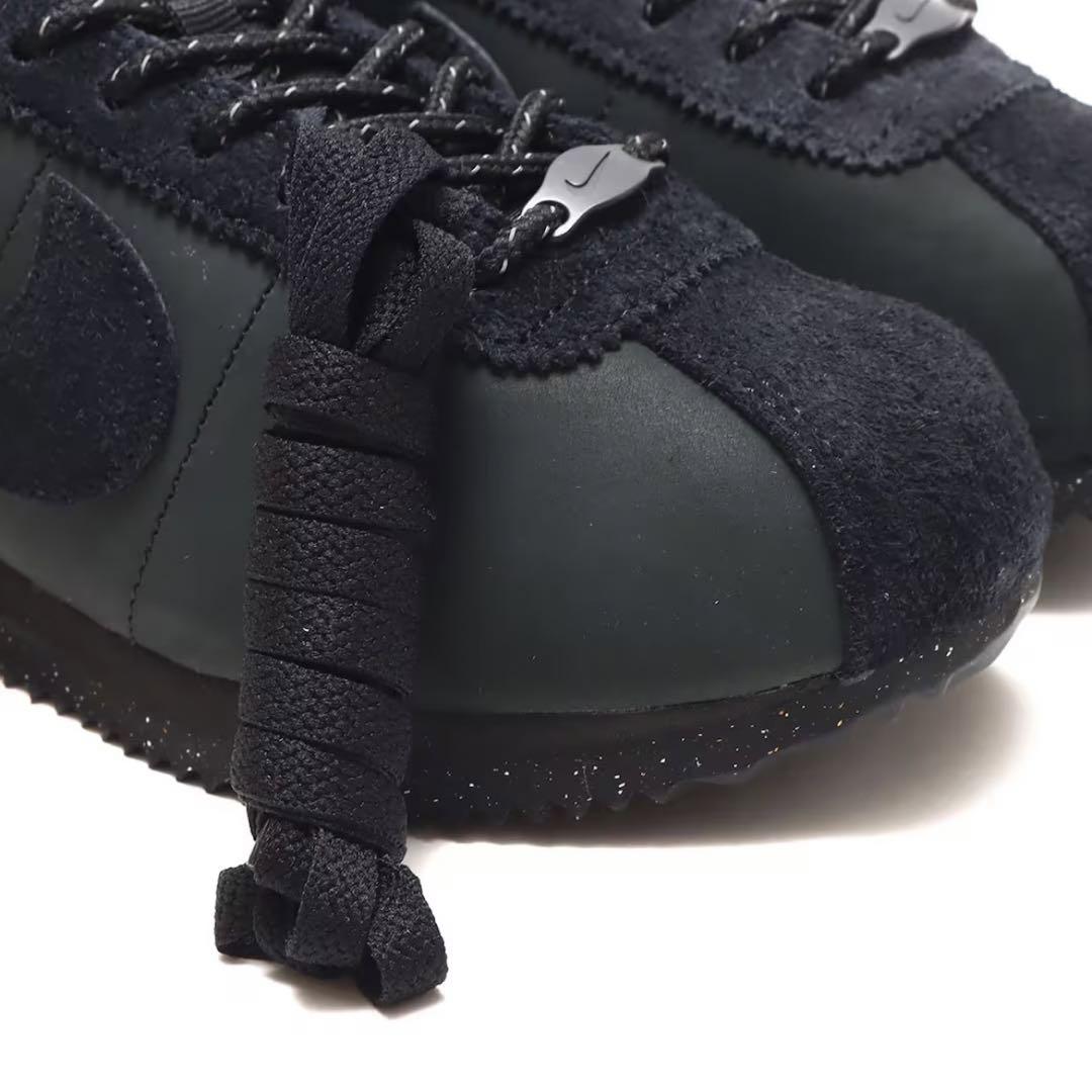 NIKE W CORTEZ PRM BLACK 22.0cm 新品未使用 箱なし